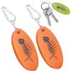 Genérico Chiavi galleggianti per barche, portachiavi ovale in schiuma galleggiante luminosa in acqua, set di 2 pezzi per evitare l'affondamento delle chiavi, accessorio per spiaggia, stagno, spa, idromassaggio