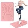 Générique Jump Rope Mat - Durable Buffer Mute Exercise Pad, non Slip Shock Absorbing Fitness | Workout Mats for Home Gym Flooring, Protective Equipment Pad Skipping Indoor Outdoor Cardio Training and