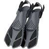 XIUsheUA Pinne Nuoto Pinne da Snorkeling con Fibbie Regolabili, Tallone Aperto, Pinne Nuoto, Dimensioni Viaggio, Corte for, Immersioni, Adulti per Nuoto e Immersione(Blue,S/M)