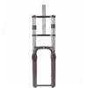 FK Cycling Forcella Bici Fatbike 20 x 4,0 pollici, fatbike elettrica, doppia platina, asse passante 15 mm