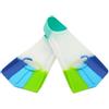 XIUsheUA Pinne Nuoto Pinne da Allenamento for Il Nuoto Sub Professionali in Silicone Corte for Uomo e Donna Attrezzatura Snorkeling Set per Nuoto e Immersione(Color1,S(33-35))