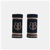 BB BANBROKEN Banbroken | Polsiere elastiche per sudore | Crossfit, Calistenia, Hyrox, Padel | Supporto per polso | Traspiranti e assorbenti | Sweatband per lo sport | 2 pezzi | Bianco