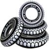 BDFJEDS Anello di Nuoto Anello gonfiabile for nuoto con cerchio galleggiante for piscina, for adulti, modello di pneumatici, materasso ad aria estivo, festa in spiaggia(Size 80)
