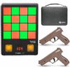 GoShot Sistema di addestramento al tiro laser, bersaglio VariShot Trainer con display punto di impatto e giochi a tempo, pratica a fuoco secco con pistole SIRT, uscita laser di classe I <0,396 mW
