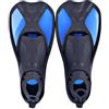 XIUsheUA Pinne Nuoto Pinne da Nuoto for Adulti Snorkeling Immersione Corte Scarpe Rana Libera Anatra Antiscivolo per Nuoto e Immersione(Green Black,2XS)