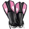 XIUsheUA Pinne Nuoto Pinne da Snorkeling Nuoto Scarpe Corte Rana for Immersioni Rana D'Anatra Regolabile Silicone Taglia Viaggio Tacco Aperto Adulto per Nuoto e Immersione(Blue,XS)