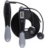 Generico Corda per saltare con display LCD - Corda fitness contatore intelligente, design regolabile senza fili o cablato, impugnatura ergonomica, struttura leggera e performante | Allenamento per il mon