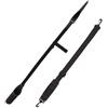 Tsophreniq Pali da cintura Cinghia per il trasporto Canna da pesca portatile Supporto per cinghia per canna da pesca da 58-130 cm Accessori da pesca regolabili in neoprene