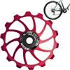 Generisch Ruota del deragliatore, ruota di guida del cambio della bicicletta, cuscinetto a puleggia in ceramica 14T/15T/16T, ruota di guida resistente agli urti per commutazione del deragliatore