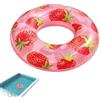 Generico Camera d'Aria per Piscina | Anelli Gonfiabili con Motivo Frutta - Anello Nuoto per Bambini | Per Vacanze, Festa, Spiaggia, Acquatico, Lago, Fiume, Giardino Esterno