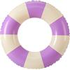 BDFJEDS Anello di Nuoto Anello gonfiabile for nuoto galleggiante for piscina a strisce vintage for adulti, tubo da, cerchio, giocattolo for feste in spiaggia(Pink 80)