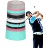 Generic Puntali da golf colorate, puntali portatili in ferro da golf, strumento protettivo resistente all'usura, forniture per principianti e professionisti