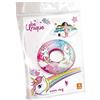 Mondo Toys - UNICORN Swim Ring - Ciambella Gonfiabile - Anello di Nuoto Salvagente - Ottimo per Bambino / Bambina Utilizzabile in Piscina / Mare, Multicolore, 16778