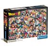Clementoni Puzzle Impossible Dragon Ball - 1000 Pezzi - Puzzle Adulti, Poster Incluso, Puzzle Difficile, Divertimento Per Adulti, Made In Italy, 39918