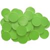 CombiCraft Confezione sfusa: CombiCraft Monete vergini / Monete di consumo Verde lime - Ø29mm - 1000 pezzi