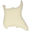 Dopro 11 fori Strat battipenna vuoto senza fori pickup invecchiato bianco 3 strati per parafango