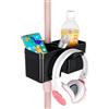 koolehaoda Supporto universale per microfono, supporto per microfono, può essere installato su supporti di diametro 12-22 mm su aste, per la maggior parte dei supporti per microfono, supporto leggero,