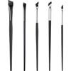 flintronic 5 Pcs Pennelli, Set di Pennelli per Eyeliner, Set Pennello Make Up, per Applicazione Contorno e Definizione, Sfumature