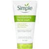 Unilever Simple, Detergente idratante in schiuma per il viso