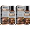 Kanzy olio di jojoba spremuto a freddo, olio di jojoba per capelli, unghie, ciglia e sopracciglia (10 ml, Jojoba) (Confezione da 2)