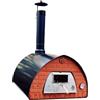 Pizza Party Pizzone - Forno a legna per pizza da esterno - Camera di cottura 60x80 cm - Piano cottura in biscotto