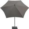 Ombrellone da Giardino Ø 2,5 m Palo Ø27 mm in Acciaio Maffei Kronos Tortora
