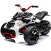 Mini Quad Elettrico per Bambini 3 Ruote 12V ATV 3.0 Bianco