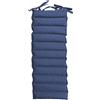 Cuscino Outdoor Imbottito Idrorepellente per Lettino da Esterno 60x180 cm in Poliestere e Policotone Blu