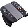 Generic Impugnatura antiscivolo in pelle scamosciata per Switch 2 per controller Joy-Con, adesivo di precisione che assorbe il sudore con controllo migliorato e rimozione senza residui per accessori da gioco