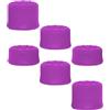 Generic 6 tappi per joystick per joystick, copertura superiore per PS5 Pro/PS5 slim/PS5, accessori per console di gioco (viola)
