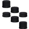 Generic 6PCS Gamepad Thumb stick Joystick Grip Caps Higher Stick Cover per PS5 Pro/PS5 slim/PS5 Console di gioco accessori (nero)