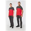 WK. Designed To Work Polo unisex bicolore ecosostenibile maniche corte Personalizzate o neutre