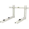 Generico Staffe per Climatizzatore Universali 160 Kg, Supporto Unità Esterna Condizionatore 780x400x500 mm, Antivibrazione con Livella Inclusa, Acciaio al Carbonio, 12000 18000 24000 BTU