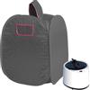 KMQRDZi Sauna a vapore, 2 l SPA, sauna a vapore, con tenda da sauna e telecomando, temperatura portatile, sauna a infrarossi per la spa, sauna a casa