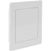 Repa Market 100 x 100 mm Pannello di Accesso in Cartongesso - Portello di Ispezione in Plastica Bianca per Pareti e Soffitti, Pannello per Bagno e Copertura Armadio per Scatole Fusibili Bocchetta