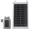 Generic Caricatore USB portatile per pannello solare 5V 10W, pannello solare monocristallino in silicio con uscita 2000mA per campeggio ed escursionismo all'aperto