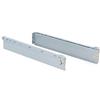 INDAUX Cassetto SUPRA Metal BOX KIT Altezza 86 MM Profondità a Scelta Finitura Grigio (Profondità: 350 mm)