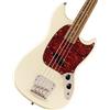 Fender Squier by Fender Classic Vibe 60's Mustang Bass - Manico in Laurel - Finitura Bianco Olimpico