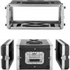 VEVOR Armadio Rack per Server 4U, Armadio Server per Amplificatori Processori Controller Profondità Interna 290 mm, Materiale ABS Chiusura a Torsione Incassata Pannelli Posteriori Anteriori Rimovibili