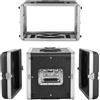 VEVOR Armadio Rack per Server 6U, Armadio per Amplificatori Processori Controller Profondità 31 cm in ABS Chiusura a Vite Incassate Pannelli Anteriori Posteriori Rimovibili, Profondità Interna 29 cm