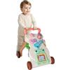 GalPat Baby Bevanda Baby Walker Baby primi passi. Ruote con velocità regolabile. Contiene strumento musicale, lavagna e giocattoli, a partire da 12 M+ (bianco)