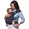 Boba Bliss Fascia Porta Bebe - Marsupio Neonato o Bambino 2 in 1 - Fascia Neonato Senza Nodi - Ideale per la Salute dei Fianchi - Marsupio Bambino Soffice ed Ergonomica - 3,2 a 16 Chili