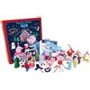JEMINI PEPPA PIG CALENDARIO DELL'AVVENTO CONTENENTE 35 PEZZI 36 X 39 qg1D