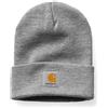 Carhartt, Short Watch Hat - Cappello, unisex, colore grey heather, taglia Taglia unica
