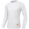 VanKee Maglia Termiche da Uomo Intimo Termico Uomo Asciugatura Rapida Intimo Termico Funzionale - Elasticità Invernale Termica a Maniche Lunghe - Manica Lunga Termica a Compressione Sci Ciclismo