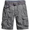 Timezone - Pantaloncini - cargo - Uomo Grey Crystal (8006) 29 W