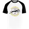 GUNMANTOR Richmond Greyhounds Lon Don 1897 Maglietta da Baseball Bianca Girocollo a Maniche Corte Unisex da Donna Uomo T-Shirt Mens Womens