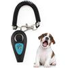Generico Clicker Per Addestramento Cani | 2 in 1 Clicker per uccelli e fischietto per addestramento,Comportamentale Con Cinturino Da Polso, Dispositivo Silenzioso Per Il Richiamo, Fischietto Per Piccoli