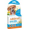 ARDAP Spot On per Cani da 10 a 25 kg - Principio Attivo Naturale - antizecche per Cani - 3 tubetti da 2,5 ml - Fino a 12 Settimane, Protezione sostenibile a Lungo Termine (PT19)