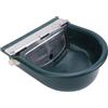 SIXRUN Ciotola Automatica per Acqua Potabile per Animali, Abbeveratoio in Acciaio Inossidabile ABS per Bestiame di Mucca, Capra, Cavallo, Forniture per Animali Domestici, Distributore (verde scuro)